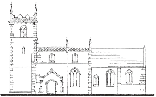 Church line drawing