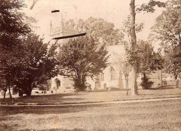 Old photo of St Wilfrid's Church